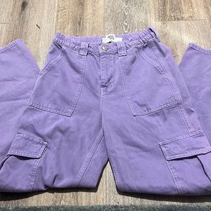NWT BDG urban outfitters purple cargo pants